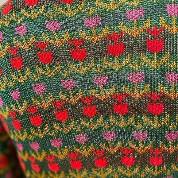 Free People X REVOLVE Milano Mini Dress Green
Red Knit Long Sleeve M - Picture 5 of 11